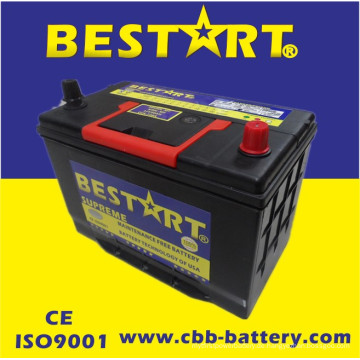12V90ah Premium Qualität Bestart Mf Fahrzeugbatterie JIS 30h90L-Mf